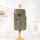 Dog Raincoat Reflective Strip Hooded Rain Poncho Four Seasons Universal Breathable, Size: M(Olive Green)