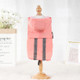 Dog Raincoat Reflective Strip Hooded Rain Poncho Four Seasons Universal Breathable, Size: M(Pink)