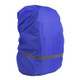 Reflective Light Waterproof Dustproof Backpack Rain Cover Portable Ultralight Shoulder Bag Protect Cover, Size:S(Blue)