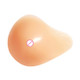 AS2 Spiral Shape Postoperative Rehabilitation Fake Breasts Silicone Breast Pad Nipple Cover 230g/Left