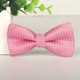 Children Dot Pattern Bow Tie Bow-knot(Light Pink)