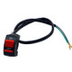 10 PCS Motorcycle Modification Accessories Off-Road Vehicle Double Flash Switch LED Headlight Controller Switch