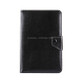 10 inch Tablets Leather Case Crazy Horse Texture Protective Case Shell with Holder for Asus ZenPad 10 Z300C, Huawei MediaPad M2 10.0-A01W, Cube IWORK10(Black)