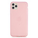 For iPhone 11 Pro Max 1.5mm Liquid Emulsion Translucent TPU case(Pink)