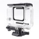 For GoPro HERO7 White /Silver Skeleton Housing Side Hollow Protective Case with Buckle Basic Mount & Screw(Transparent)