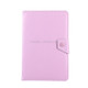 10 inch Tablets Leather Case Crazy Horse Texture Protective Case Shell with Holder for Asus ZenPad 10 Z300C, Huawei MediaPad M2 10.0-A01W, Cube IWORK10(Pink)