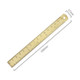 4 PCS Brass Retro Drawing Ruler Measuring Tools, Model: 0-15cm Ruler