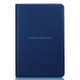 Litchi Texture Horizontal Flip 360 Degrees Rotation Leather Case for Galaxy Tab S4 10.5 T830 / T835, with Holder (Dark Blue)
