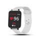 B57 1.3 inch IPS Color Screen Smart Watch IP67 Waterproof, Support Message Reminder / Heart Rate Monitor / Sedentary Reminder / Blood Pressure Monitoring/ Sleeping Monitoring(White)