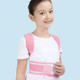 Children Sitting Posture Correction Belt Students Hunchback Correction Belt Men And Women Open Shoulders, Size:S(063 Pink)