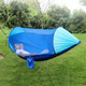 Anti-Rollover Automatic Quick-Opening Mosquito Net Hammock Outdoor Camping Double Anti-Mosquito Hammock, Size: 290x140cm(Blue)