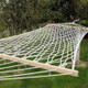 Outdoor Mesh Hammock Cotton Thread Solid Wood Stick Hammock Indoor Swing, Size: 200x80cm