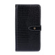 For Meizu 18 idewei Crocodile Texture Horizontal Flip Leather Case with Holder & Card Slots & Wallet(Black)