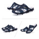 Summer Men Slippers Beaches Waterproof Upstream Breathable Sandals, Size: 43(Dark Blue)