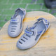 Men Beach Sandals Summer Sport Casual Shoes Slippers, Size: 42(Gray)