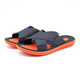 Men Summer Slippers Soft-Soled Sandals Indoor and Outdoor Beach Casual Antiskid Slippers, Size: 39(Blue+Orange)