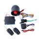 2 Set Universal Sound And Light Car Alarm 12V Vehicle Alarm System Bullet Key Remote Control