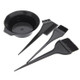 5 Sets Hair Dyeing Salon Comb Tool Set Hair Salon Mixing Bowl Care Brush