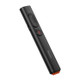 Baseus ACFYB-B01 Orange Dot RF2.4GHz PPT Wireless Multimedia Presenter Page Turning Pen, Youth Version, Control Distance: 30m(Black)