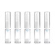 5 PCS Clear Empty Travel Portable Refillable Plastic Airless Vacuum Pump Bottle Containers, 5ml