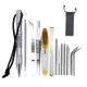 Umbrella Rope Needle Marlin Spike Bracelet DIY Weaving Tool, Specification: 14 PCS / Set Silver