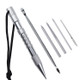 Umbrella Rope Needle Marlin Spike Bracelet DIY Weaving Tool, Specification: 6 PCS / Set Silver