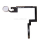 Original Home Button Assembly Flex Cable for iPad mini 3, Not Supporting Fingerprint Identification(Silver)