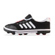 Student Antiskid Football Training Shoes Adult Rubber Spiked Soccer Shoes, Size: 44/270(Black+White)