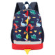 Backpack Cute Cartoon Dinosaur School Bags for Children(Navy)
