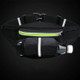 Multi-function Fashion Outdoor Sports Fitness Nylon Bag Water Bottle Waist Bag (Black)