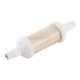 6W 7.8cm Dimmable LED Glass Tube Light Bulb, AC 220V (Warm White)