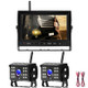 7 Inch Digital Wireless Reversing Image 1080P Video System Truck Monitoring Driving Recorder 2 Division+2 Night Video Camera