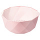 Double-layer Hollow Drain Basket Household Plastic Multi-function Washing Vegetables and Fruit Dishes, Size:Small(Pink)