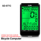 SUNDING SD-577C  Cycling Computer LCD Backlight Waterproof Wireless Stopwatch MTB Bike Odometer Stopwatch Bicycle Speedometer