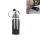 Personal Pet Dual Purpose Pet Spray Type Portable Outgoing Cup Dog Drinking Fountain(Black)