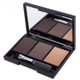 Professional Kit Long Lasting Eyebrow Powder Shadow Palette，With Soft Brush And Mirror(2)