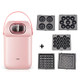 Multifunctional Waffle Maker Toaster Home Breakfast Machine Toast Pressure Roast(Pink)