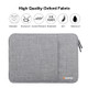 HAWEEL 15.0 inch Sleeve Case Zipper Briefcase Laptop Carrying Bag, For Macbook, Samsung, Lenovo, Sony, DELL Alienware, CHUWI, ASUS, HP, 15 inch and Below Laptops(Grey)