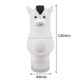 Portable Travel Shampoo Body Lotion Cosmetic Bottle Make Up Container Storage Box, Color:White Horse