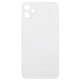 Transparent Frosted Glass Battery Back Cover for iPhone 11(Transparent)