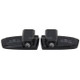 2 PCS Intelligent Induction HD Projection Car Door Welcome Lamps Display Logo for Jeep(Black)