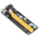 006S Riser Card PCI Express 1X to 16X Extender USB 3.0 PCI-E Adapter Graphics Extension Cable for GPU Miner Mining