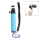 LED Flash Light Holder Sponge Steadicam Handheld Monopod with Gimbal for SLR Camera(Blue)