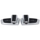 2 PCS Intelligent Induction HD Projection Car Door Welcome Lamp Display Logo for Suzuki(Silver)