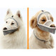 Small And Medium-sized Long-mouth Dog Mouth Cover Teddy Dog Mask, Size:M(Cream-coloured)