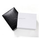 6 PCS PU+ Crocodile Texture Clamshell Watch Box Bracelet Box Packaging Box Jewelry Gift Box(Crocodile pattern black inner white)