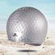 Larger Version Water Drop Shape Silicone Swimming Cap(Gray)