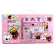 2 Sets 102 Primary School Student Activity Prize Cartoon Stationery Gift Children Stationery Set(Pink Cat)