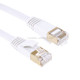 25m Gold Plated Head CAT7 High Speed 10Gbps Ultra-thin Flat Ethernet Network LAN Cable