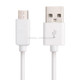 20 PCS 1m Micro USB Port USB Data Cable, For Galaxy, Huawei, Xiaomi, LG, HTC and other Smartphones(White)